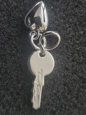 Thomas Sabo Sterling Silver "Heart & Key" Charm Pendant